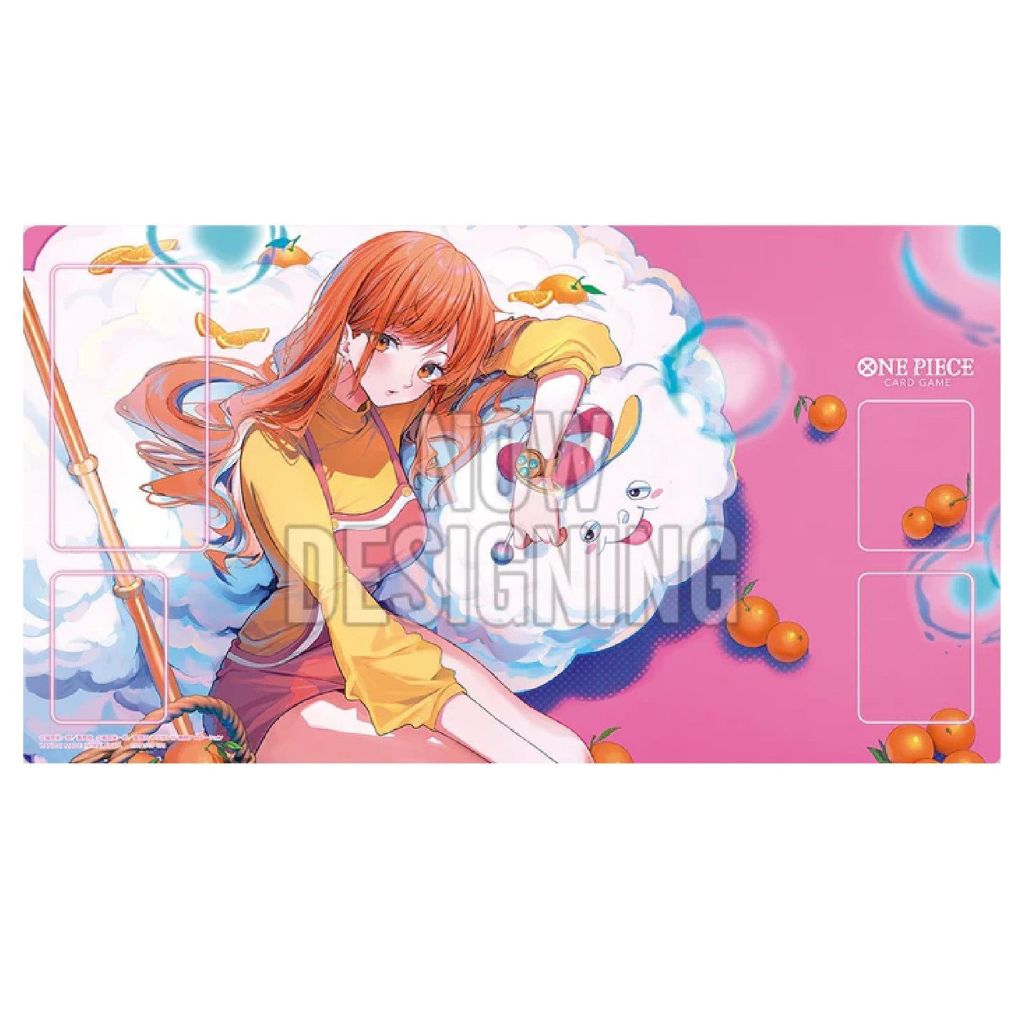 One Piece Card Game - Official Playmat Bandai Card Games Fest 24-25 Edition Nami/Zeus OP11-106
