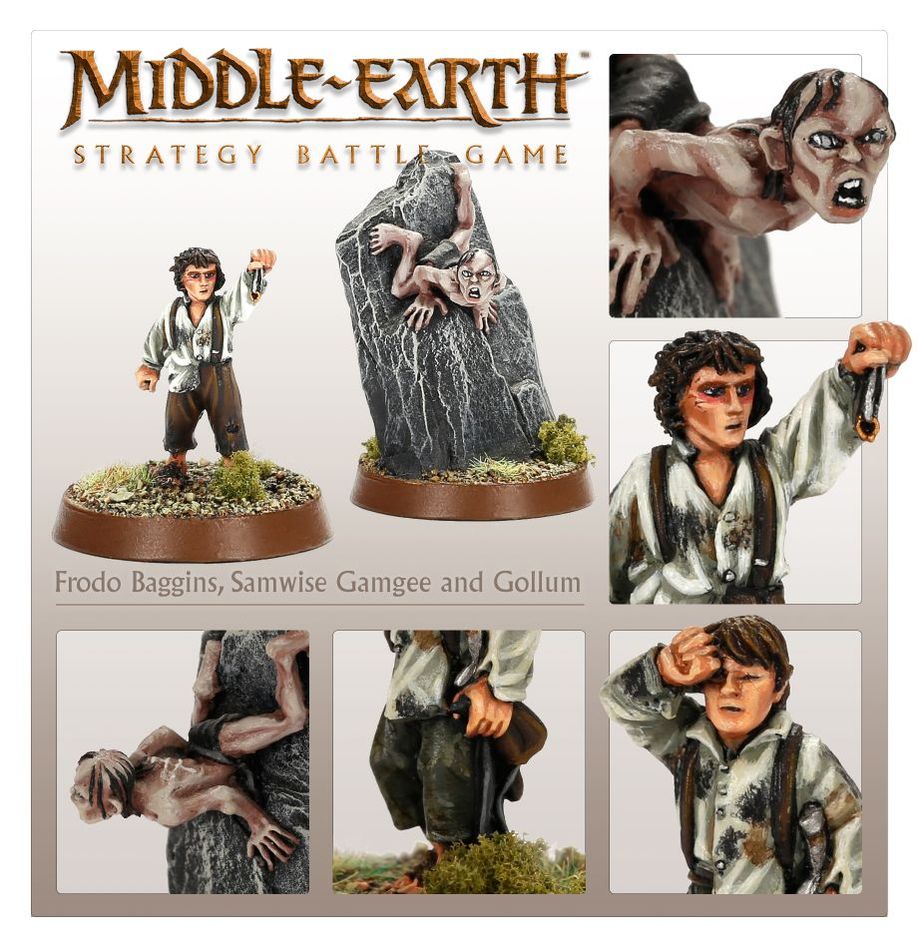 Der Herr Der Ringe - Frodo Beutlin™, Samweis Gamdschie™ & Gollum™ (99061499078)