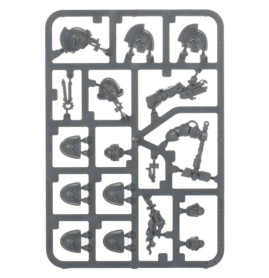 Warhammer 40.000 - Salamanders - Upgrades und Abziehbilderbögen: Salamanders Primaris