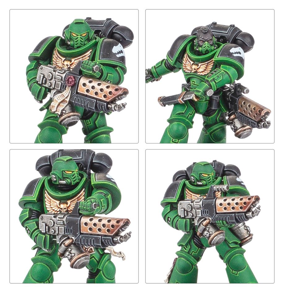Warhammer 40.000 - Space Marines - Kampfpatroulle der Salamanders (73-552)