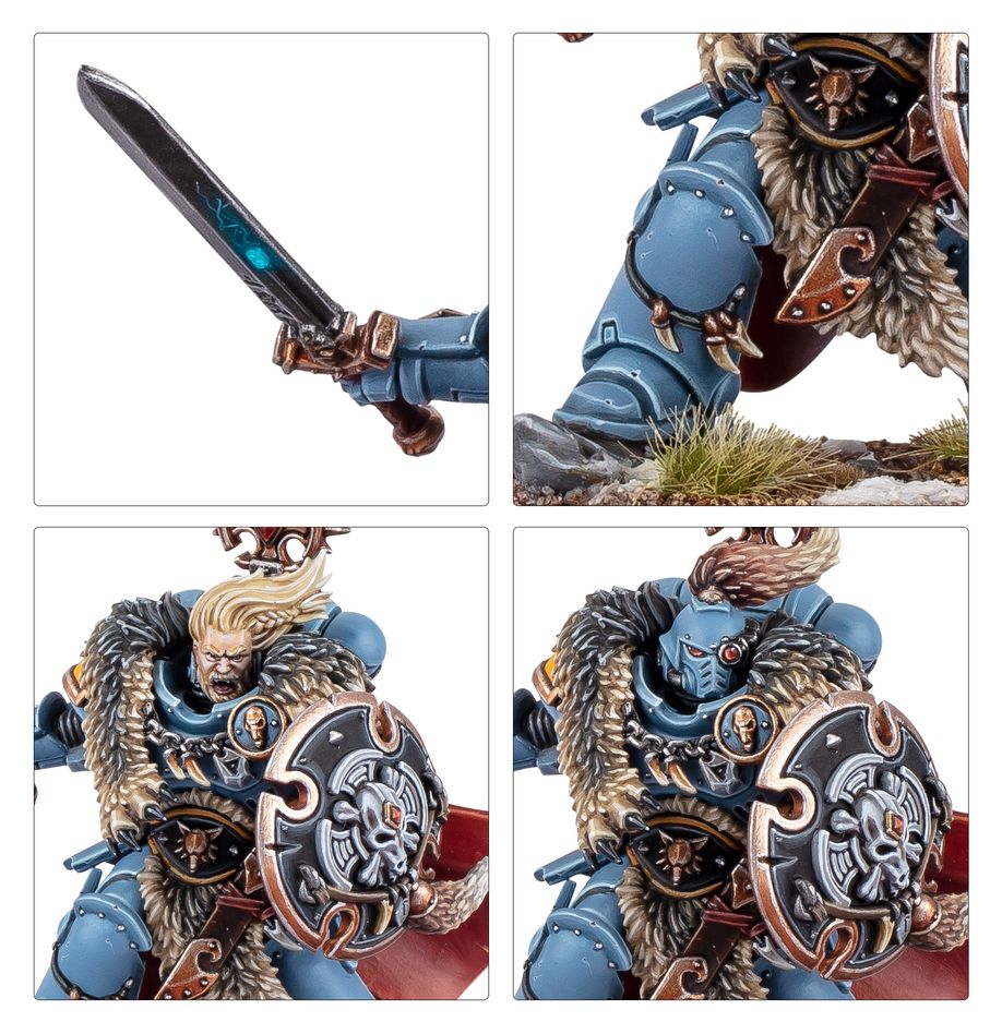 Warhammer 40.000 - Space Wolves - Wolfsgarde-Held (53-31)