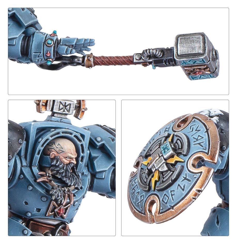 Warhammer 40.000 - Space Wolves - Arjac Rockfist (53-38)