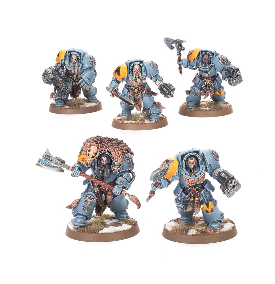 Warhammer 40.000 - Space Wolves - Wolfsgarde-Terminatoren (53-36)