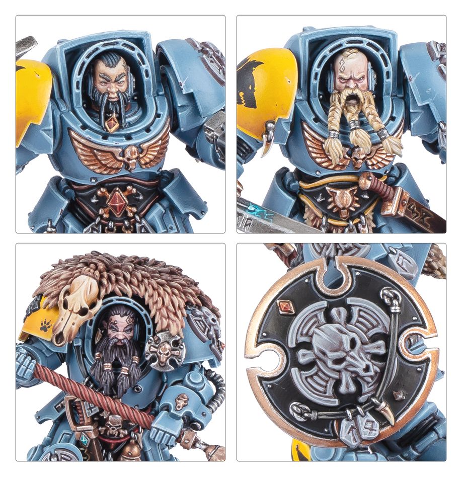 Warhammer 40.000 - Space Wolves - Wolfsgarde-Terminatoren (53-36)