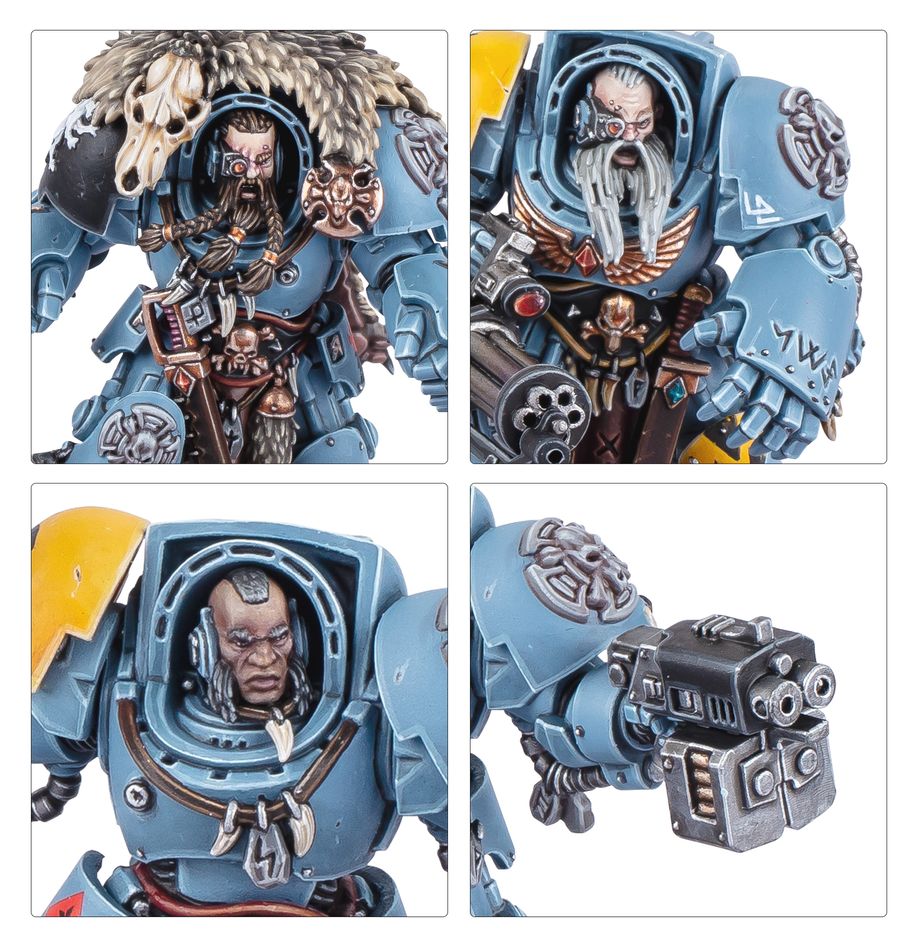 Warhammer 40.000 - Space Wolves - Wolfsgarde-Terminatoren (53-36)