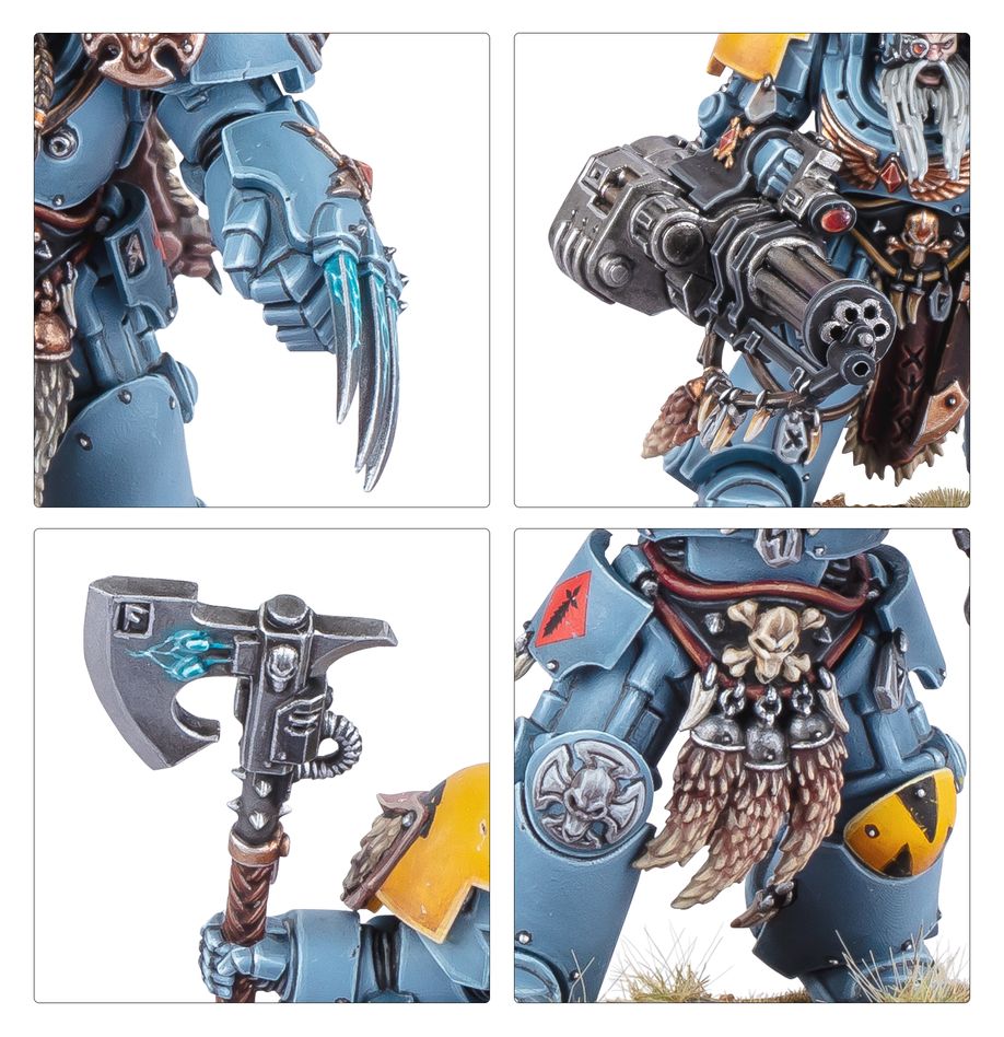 Warhammer 40.000 - Space Wolves - Wolfsgarde-Terminatoren (53-36)