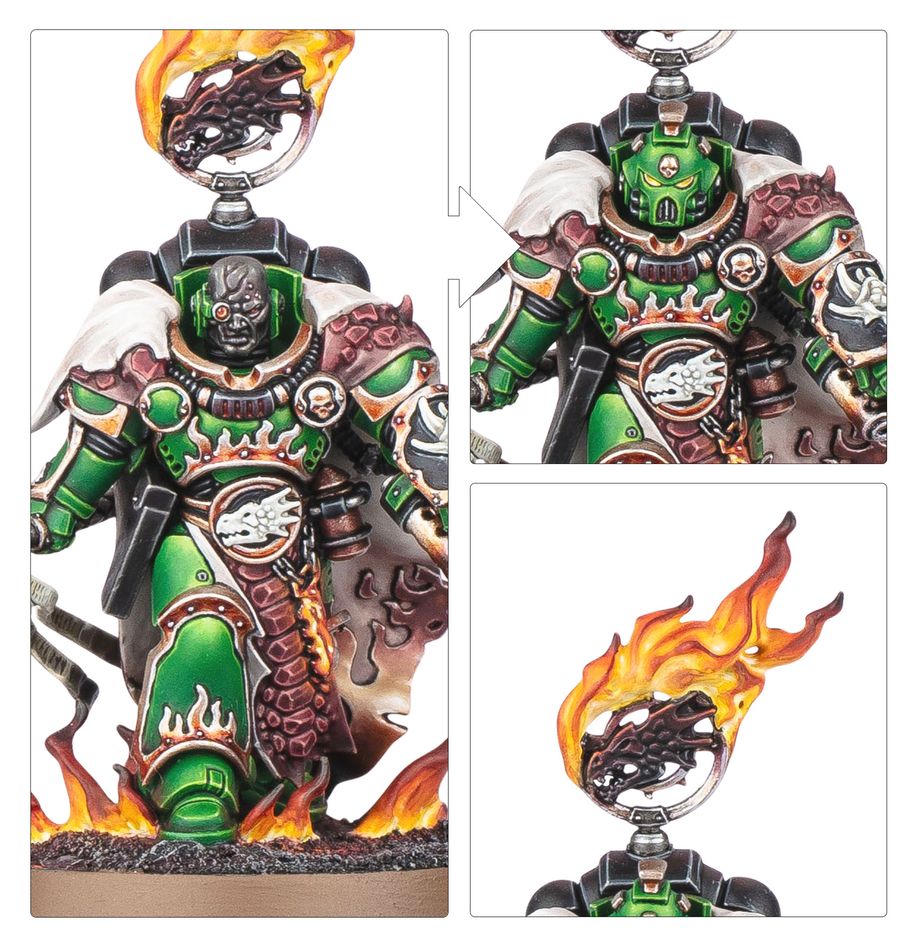 Warhammer 40.000 - Space Marines - Salamanders: Vulkan He'Stan (55-58)