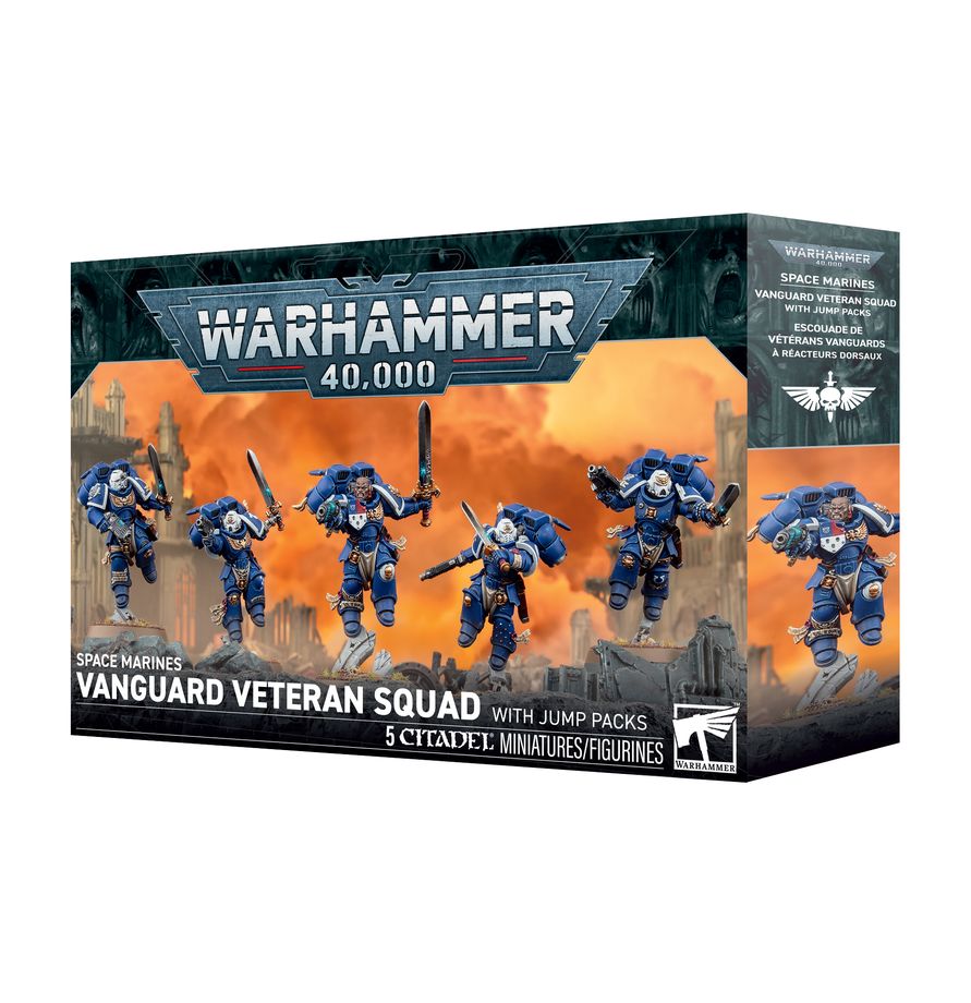 Warhammer 40.000 - Space Marines - Vanguard Veteran Squad with Jump Packs - 48-106