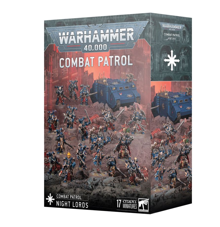 Warhammer 40.000 - Chaos Space Marines - Combat Patrol Night Lords (73-432)