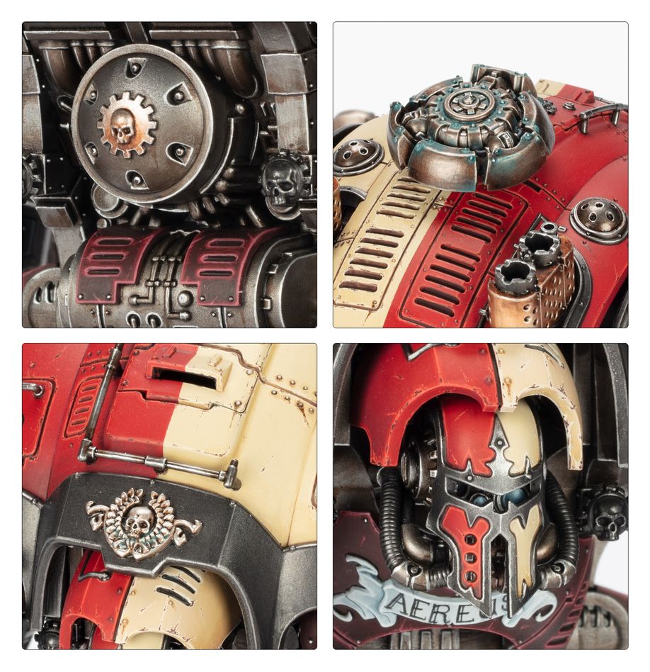 Warhammer 40.000 - Imperial Knights - Questoris-Ritter (54-22)