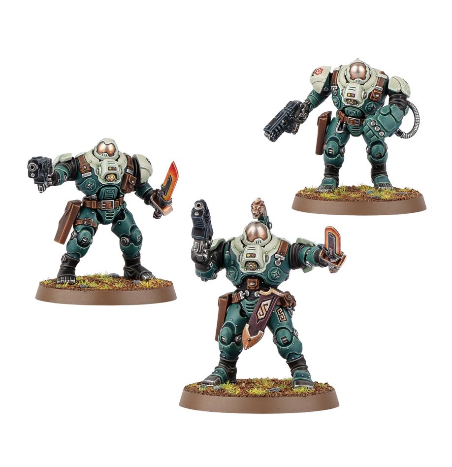 Warhammer 40.000 - Leagues of Votann: Eisenkyn-Stahlwerker (69-23)