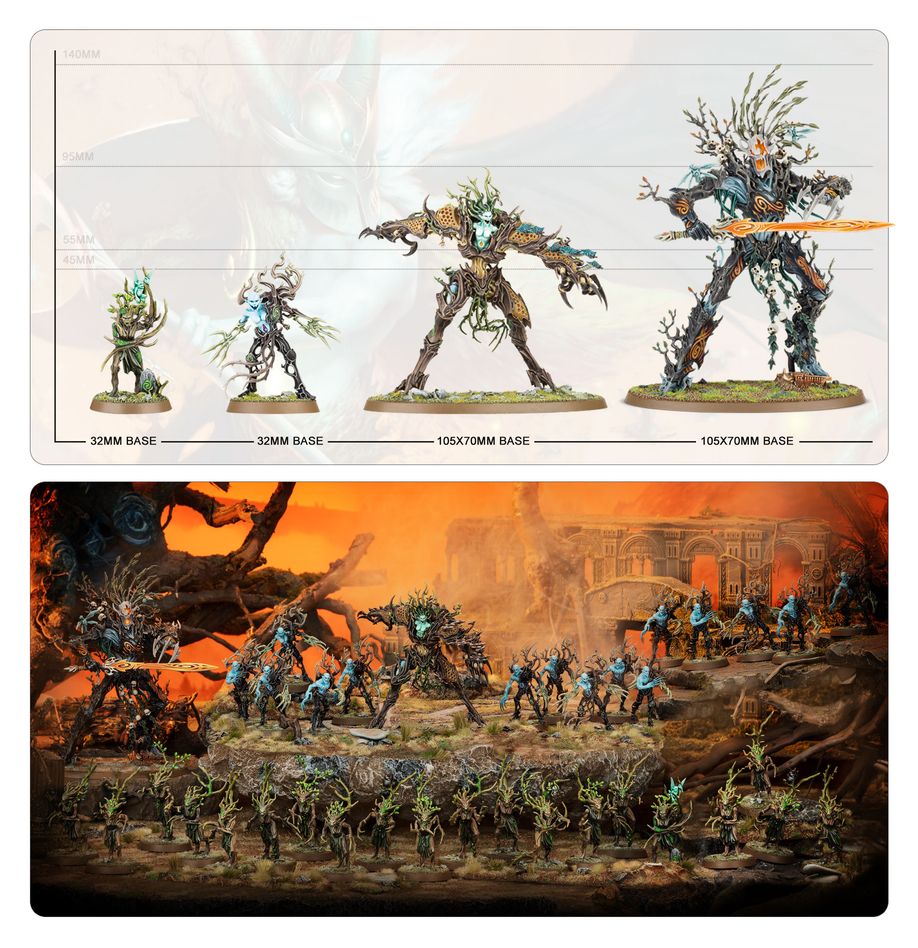 Warhammer Age of Sigmar - Grand Alliance Order - Sylvaneth - Outcast Spitegrove (92-31)