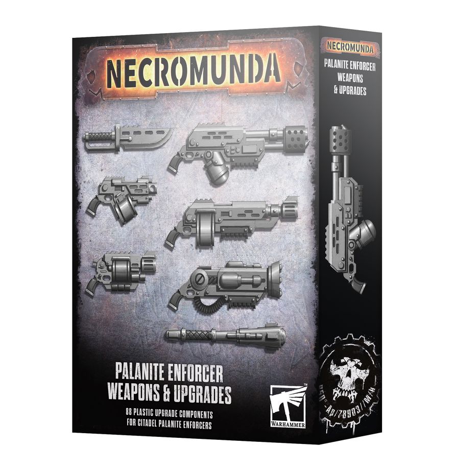 Necromunda: Palanite Enforcer Weapons & Upgrades (301-58)