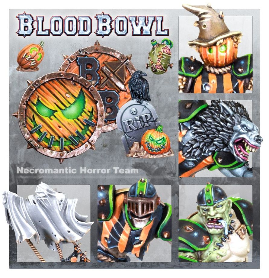 Blood Bowl - Necromantic Horror Blood Bowl Team: The Wolfenburg Crypt-Stealers (202-07)