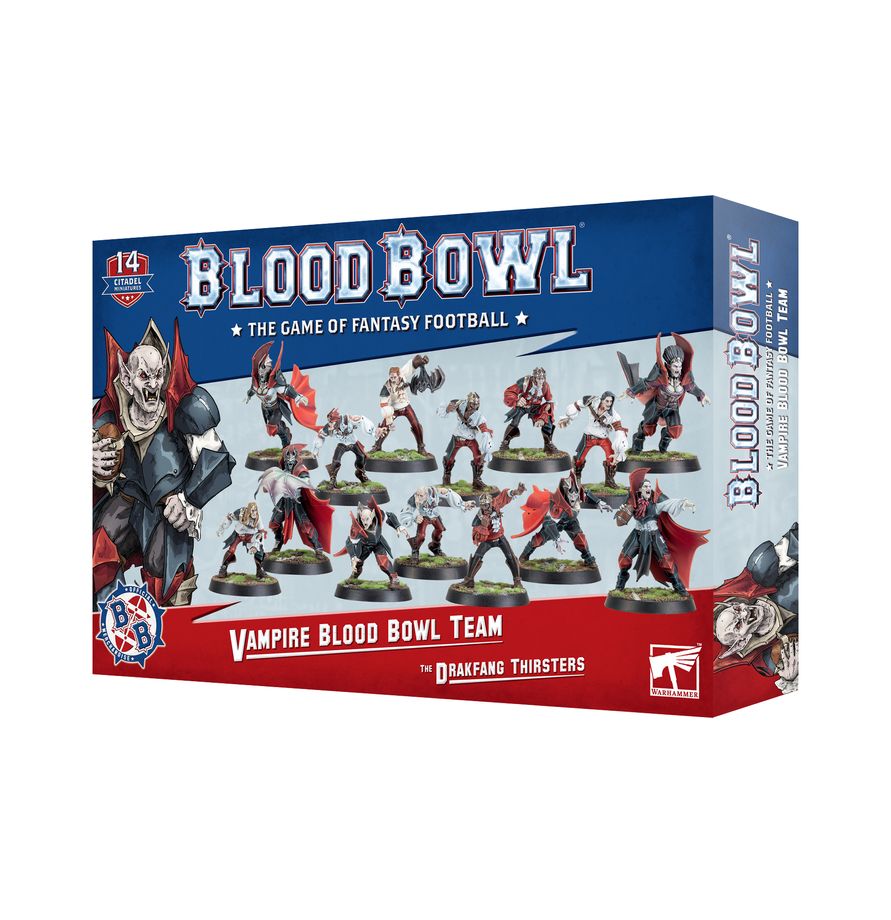 Blood Bowl - Vampire Blood Bowl Team - The Drakfang Thirsters (202-36)