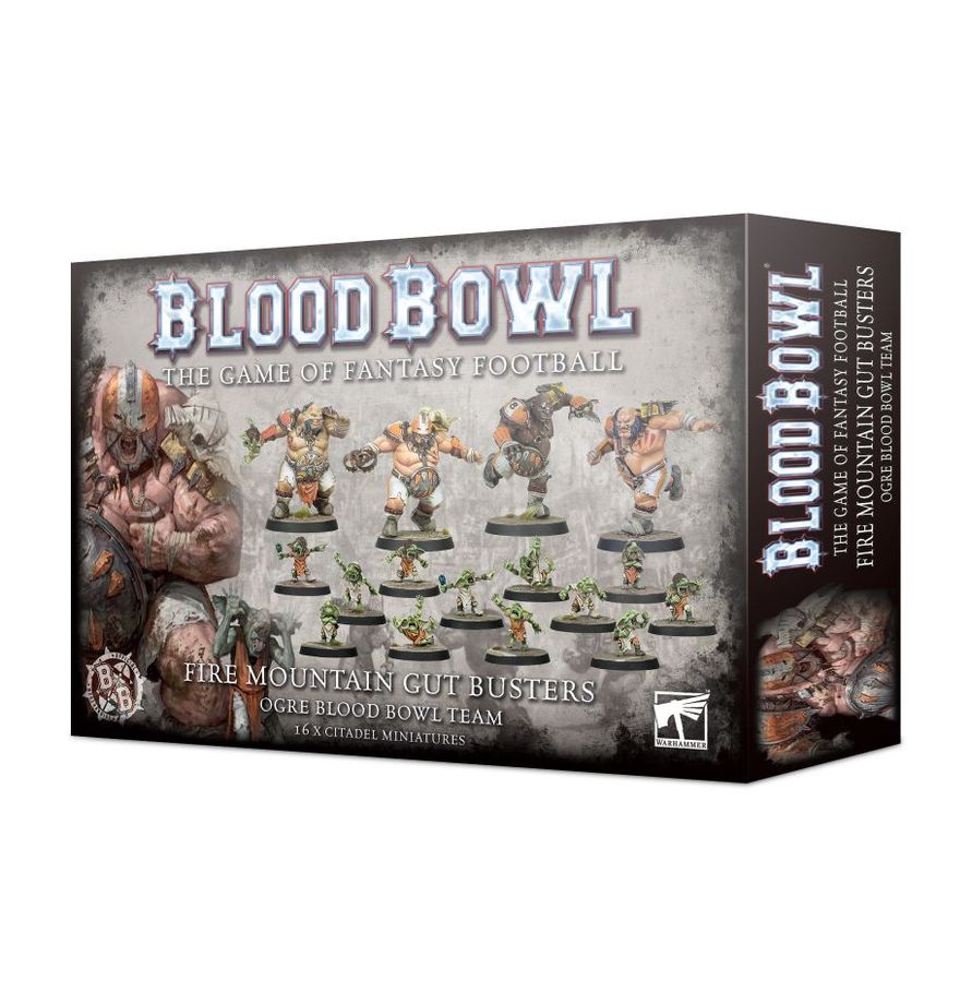Blood Bowl - Blood Bowl – Ogre Blood Bowl Team – Fire Mountain Gut Busters - 202-02