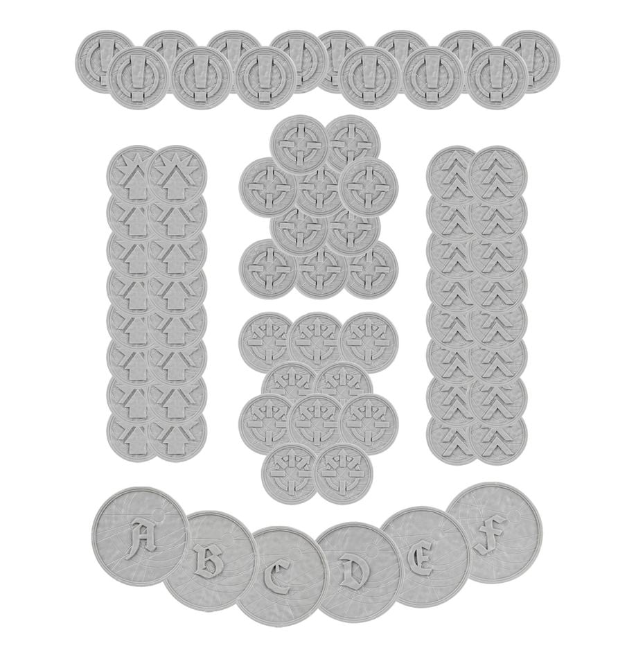 Warhammer: The Horus Heresy - Legiones Imperialis - Order Tokens & Objectives Markers (03-85)
