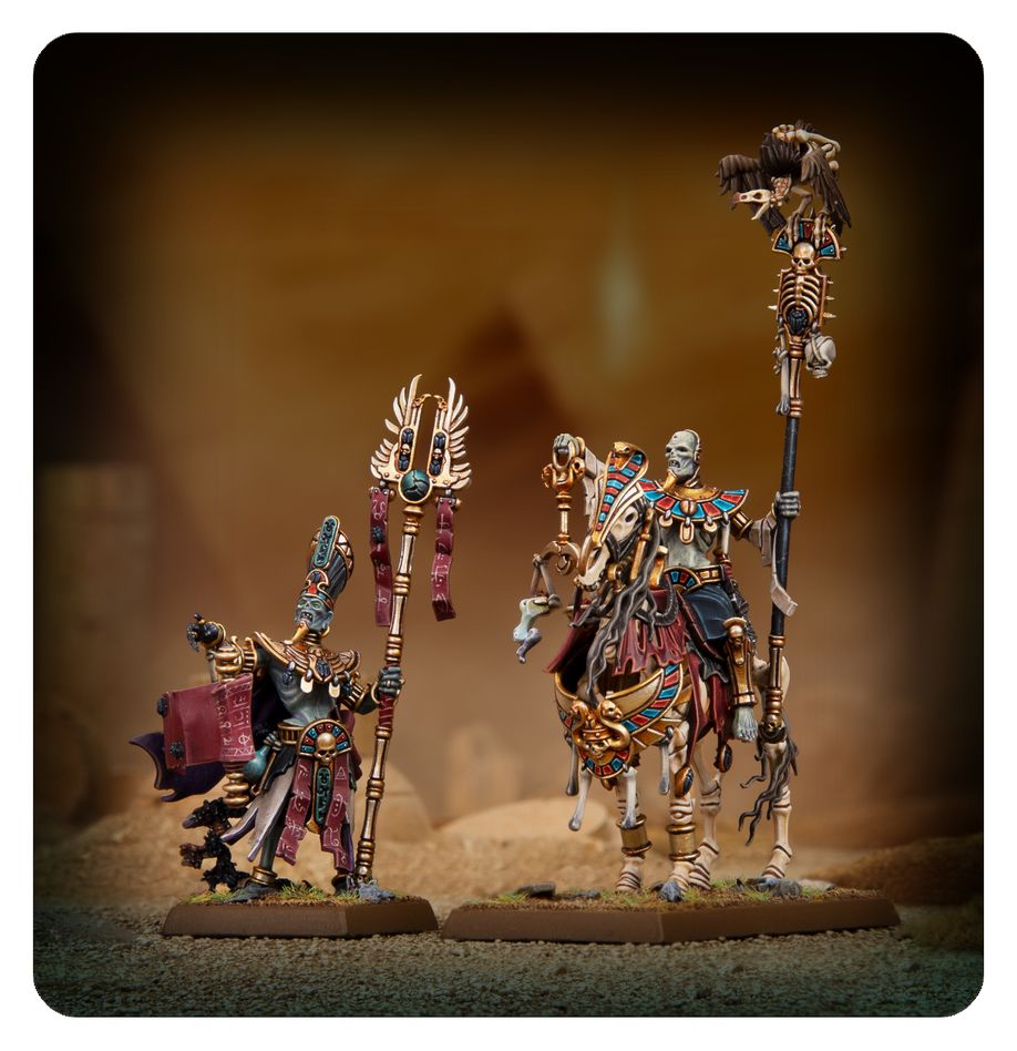 Warhammer: The Old World - Tomb Kings of Khemri - Liche Priests (07-14)