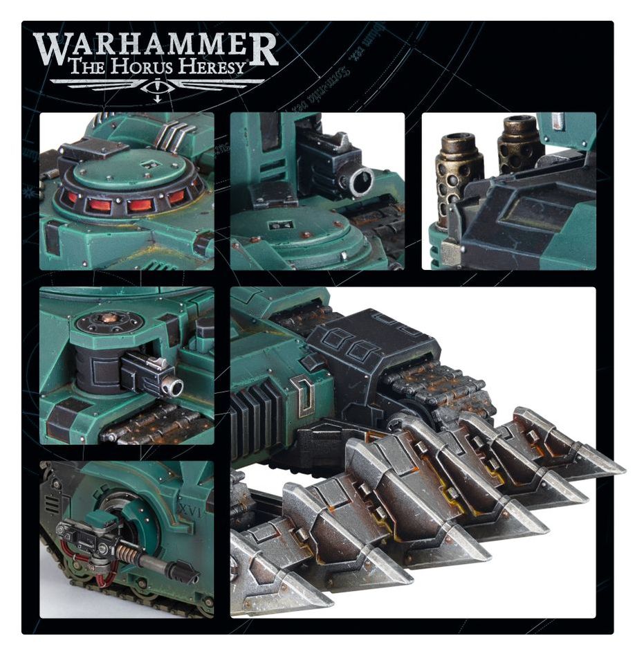Warhammer: The Horus Heresy: Legiones Astartes: Kratos Heavy Assault Tank (31-20)