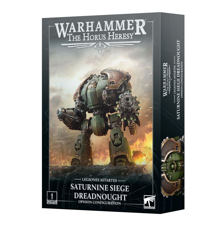 Warhammer: The Horus Heresy - Legiones Astartes - Saturnine Siege Dreadnought – Ophion Configuration (31-133)