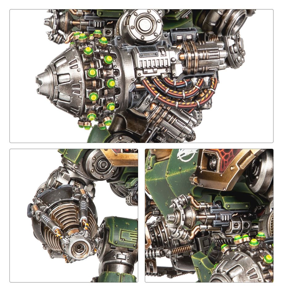 Warhammer: The Horus Heresy - Legiones Astartes - Saturnine Siege Dreadnought – Ophion Configuration (31-133)
