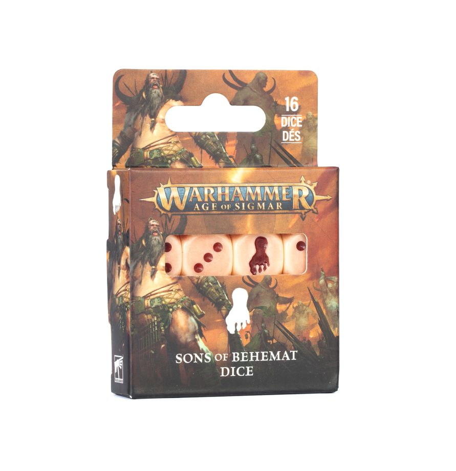 Warhammer Age of Sigmar - Sons of Behemat Dice - 93-11