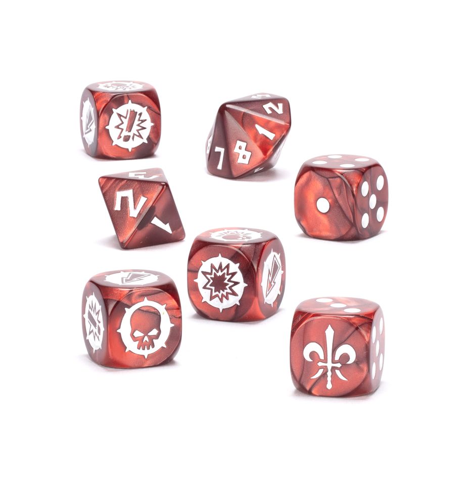 Blood Bowl - Bretonnian Team Dice Set (202-58)