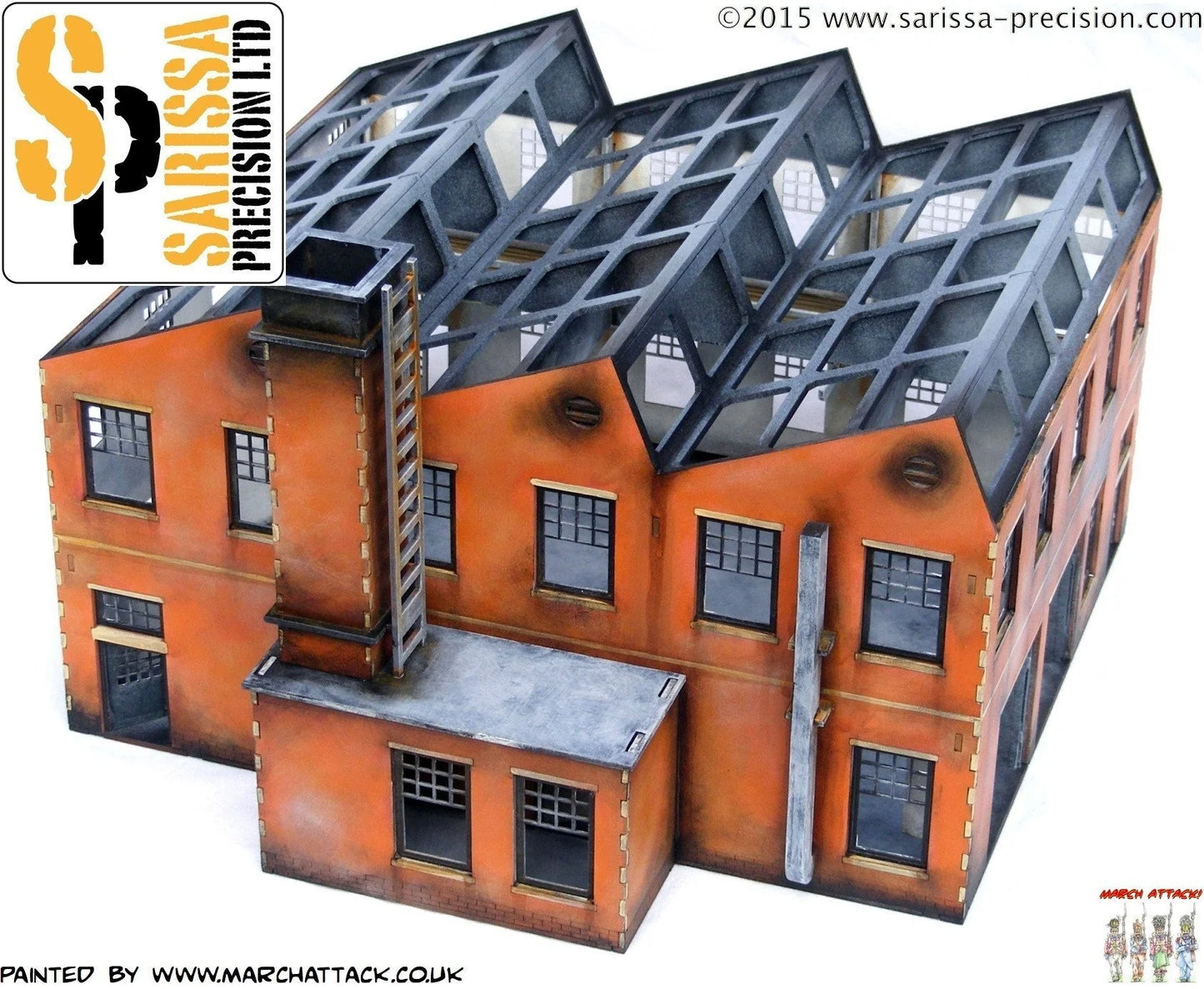Sarissa Hobby & Terrain - Large Factory - L001