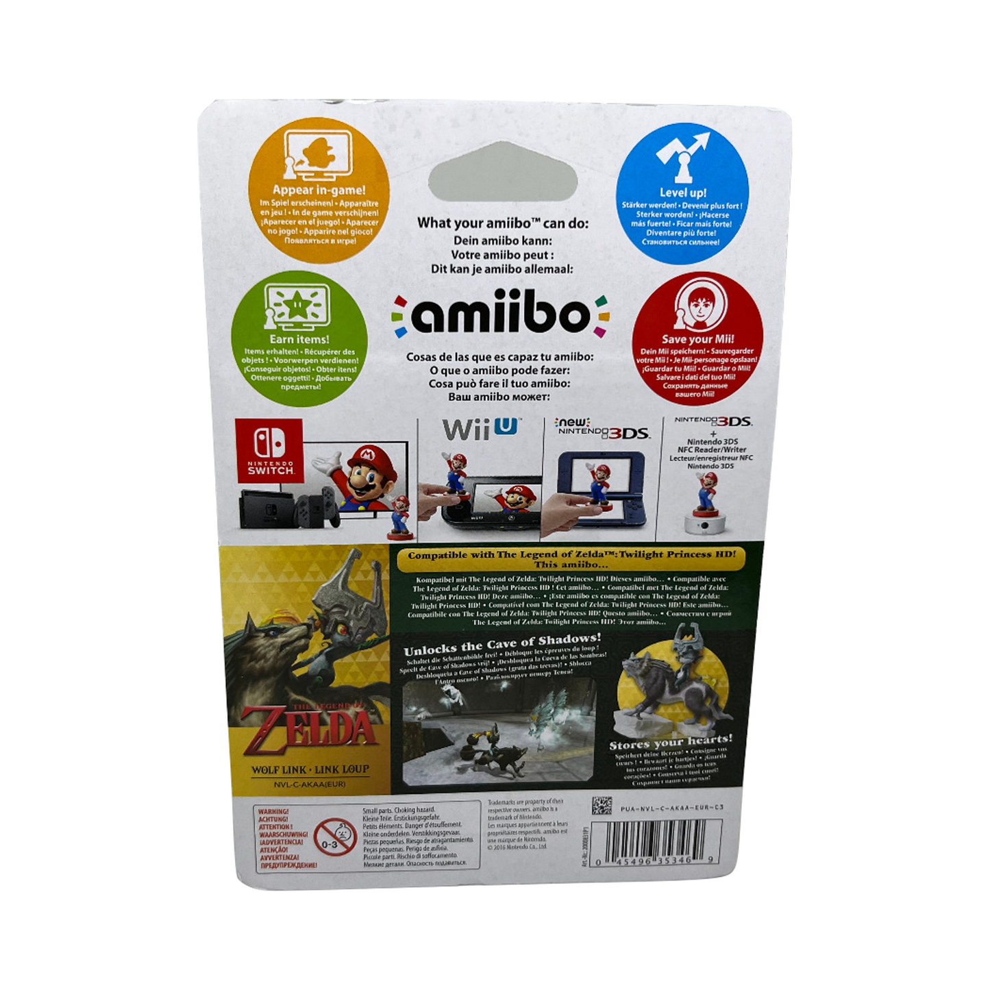 Nintendo Amiibo The Legend of Zelda Collection Wolf Link