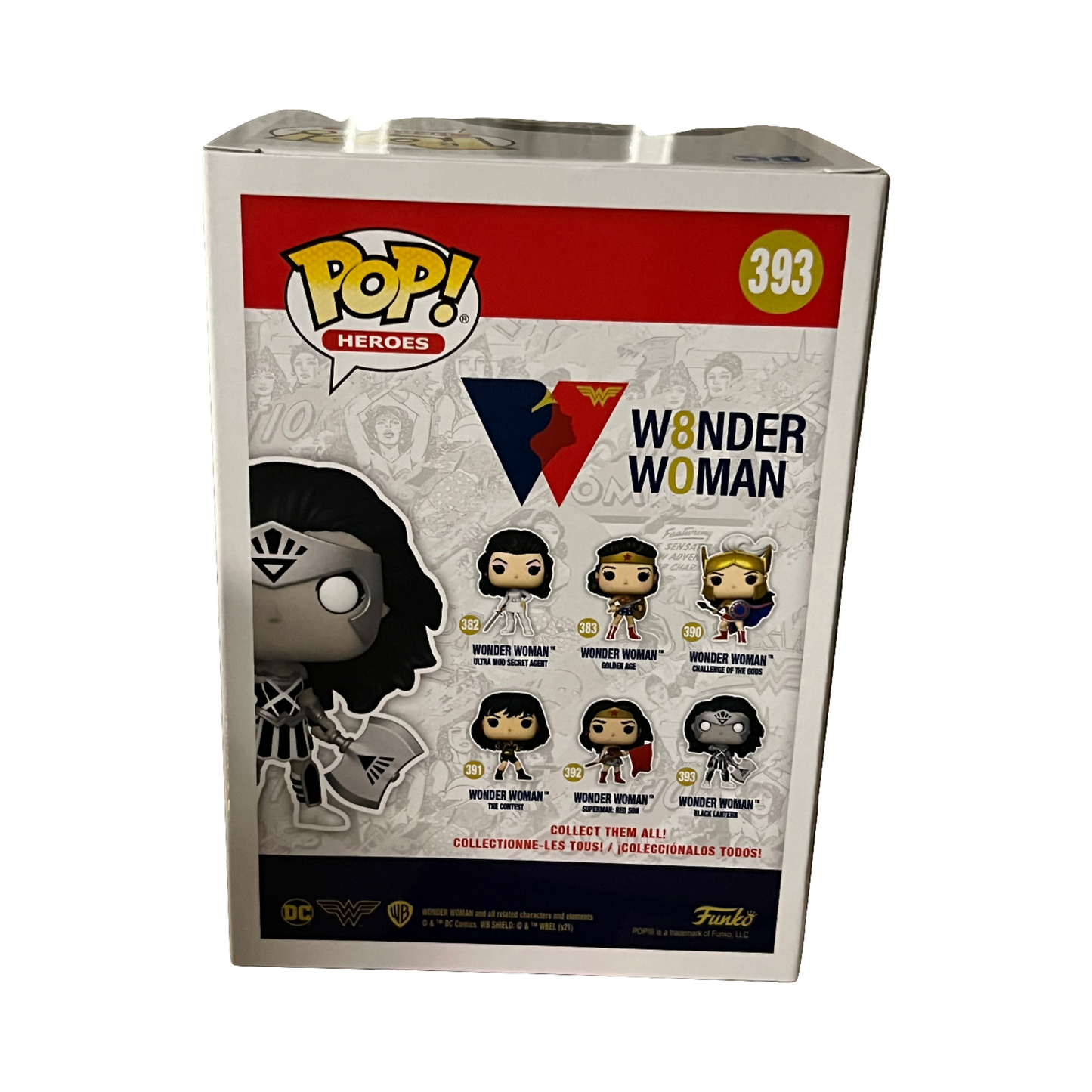 Funko POP! WW 80th - Wonder Woman (Black Lantern) #