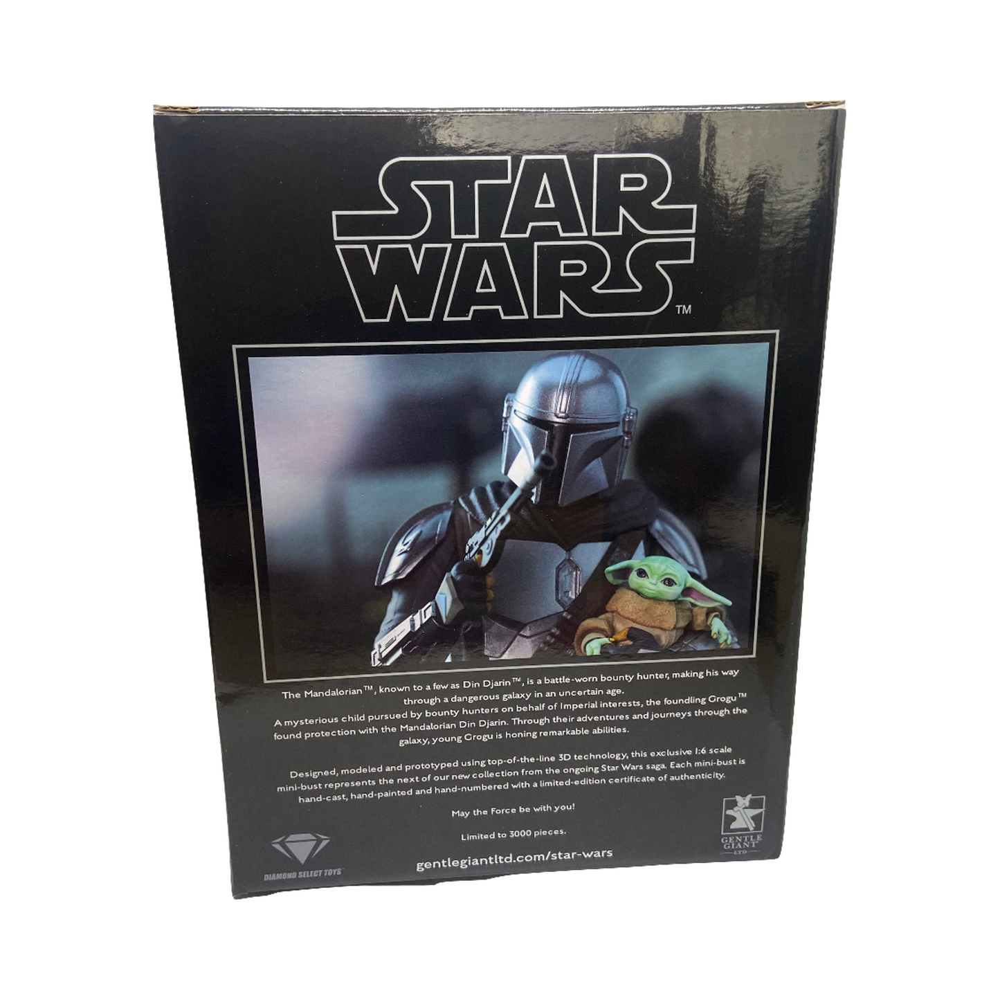 Gentle Giant - Star Wars The Mandalorian With Grogu 1/6 Scale Px Bust *nachbestellt beim Hersteller*