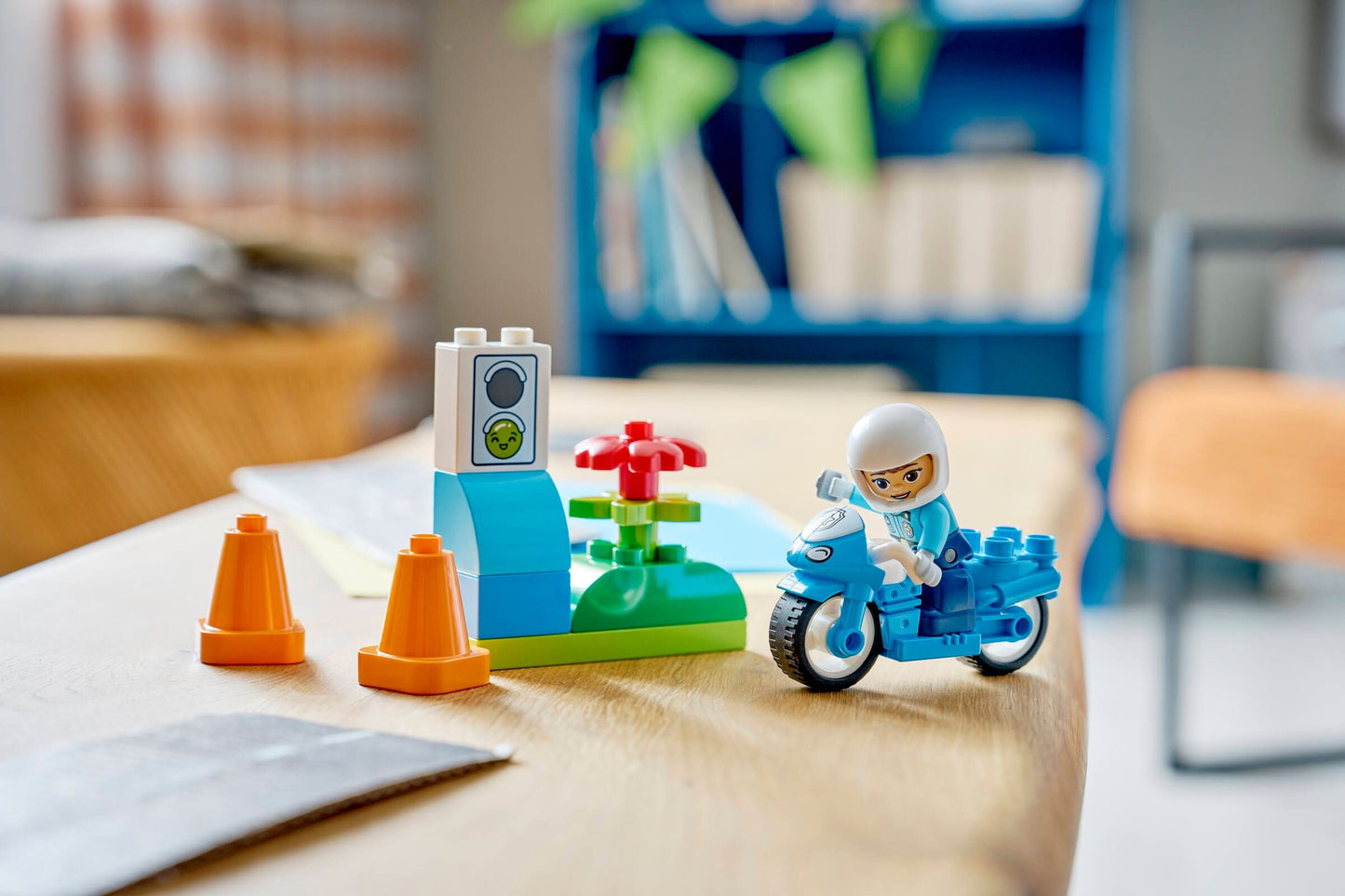 LEGO® Duplo 10471 Blaues Polizeimotorrad