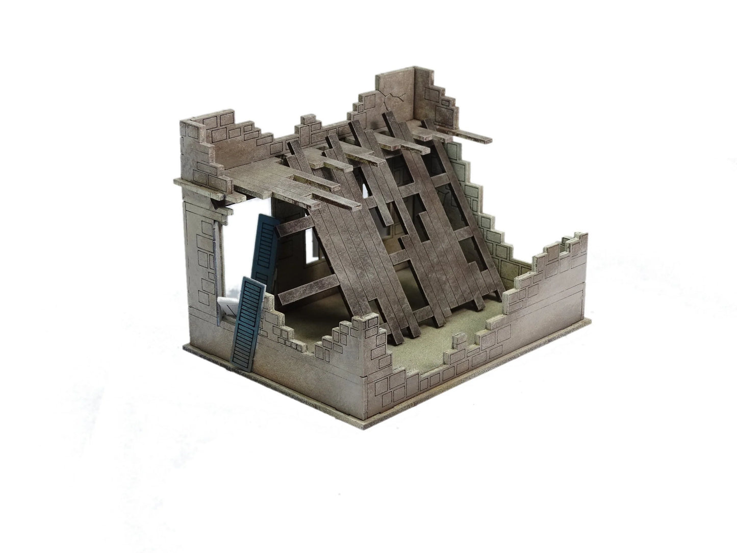 Sarissa Hobby & Terrain - Small Destroyed North Africa House (T) - N110