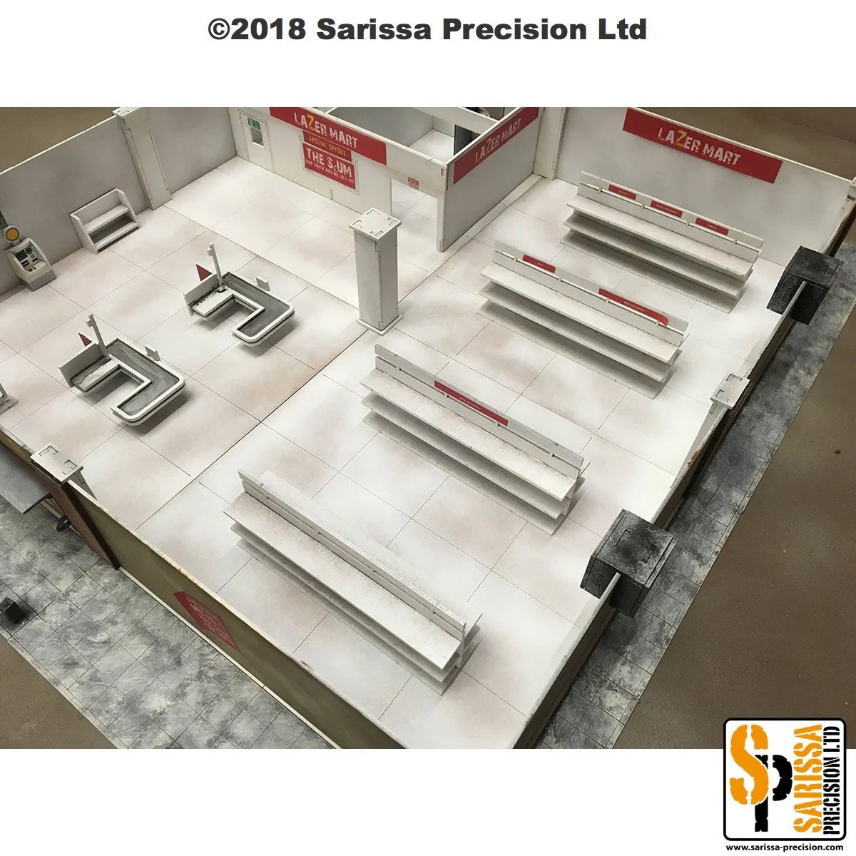 Sarissa Hobby & Terrain - Post-Apoc Mart Retail Superstore (Project Z) - Q004