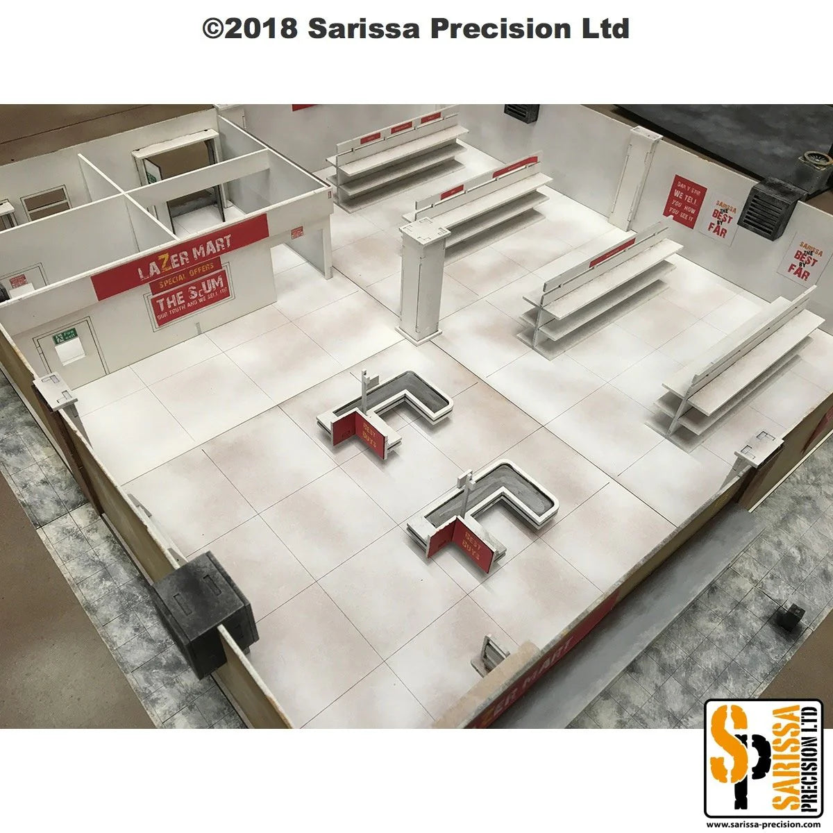 Sarissa Hobby & Terrain - Post-Apoc Mart Retail Superstore (Project Z) - Q004