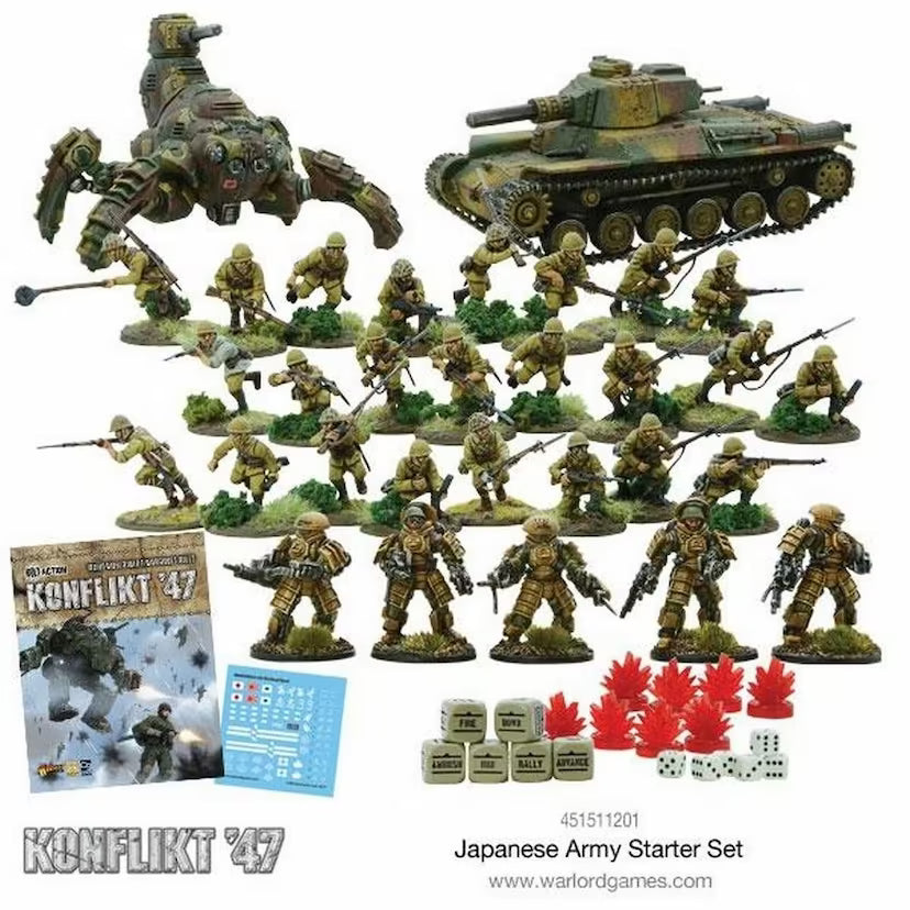 Warlord Games - Konflikt 47 - Japanese Starter Set - 451511201