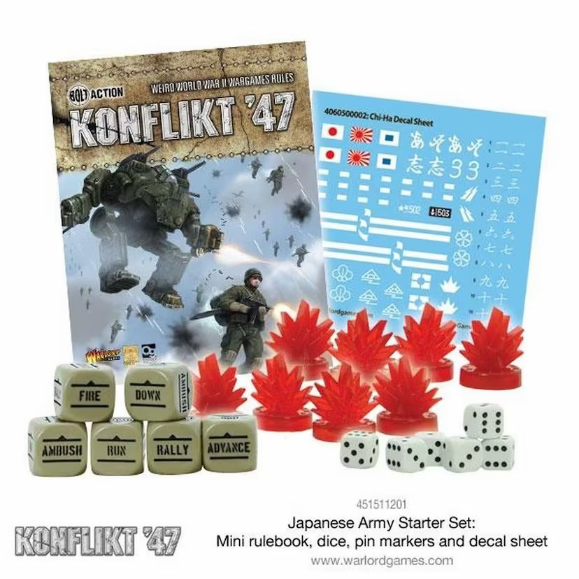 Warlord Games - Konflikt 47 - Japanese Starter Set - 451511201