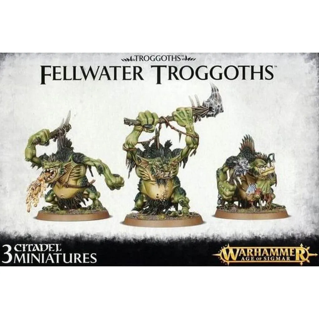 Warhammer Age of Sigmar - Gloomspite Gitz - Fellwater Troggoths