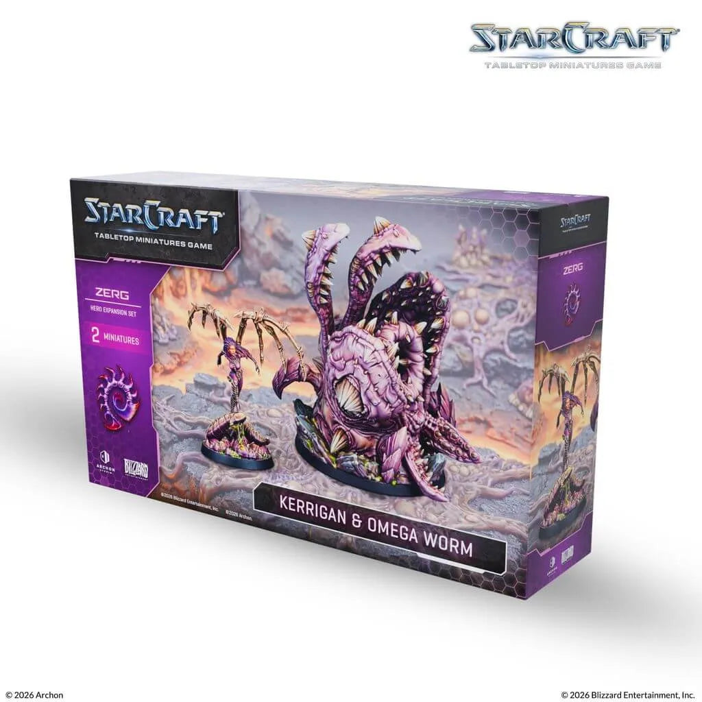 StarCraft® The Miniatures Game - Kerrigan & Omega Worm - SCMG0011