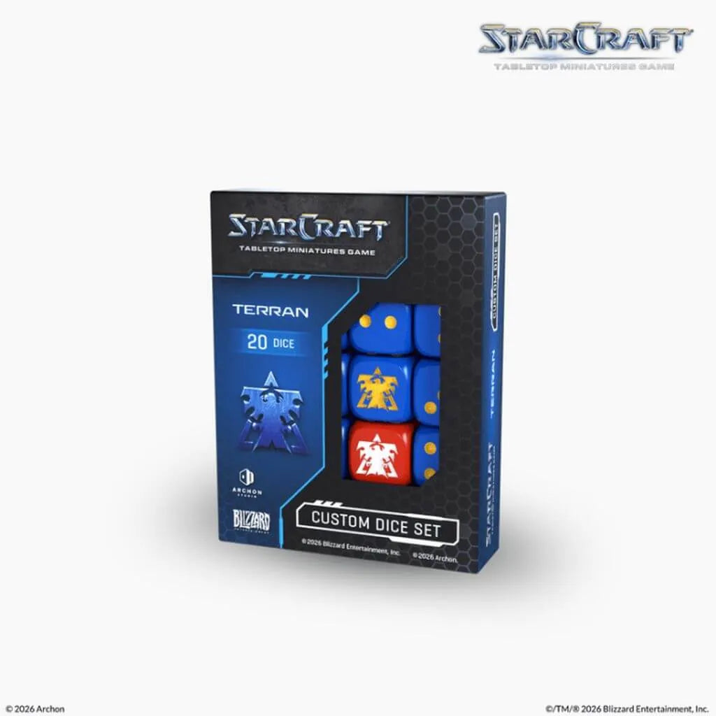 StarCraft® The Miniatures Game - Terran Dice Set - SCMG0025