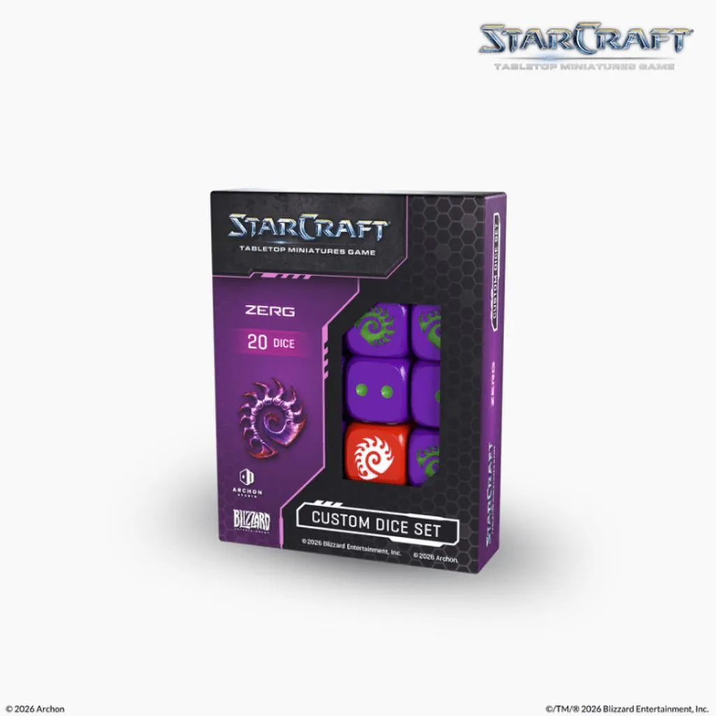 StarCraft® The Miniatures Game - Zerg Dice Set - SCMG0023