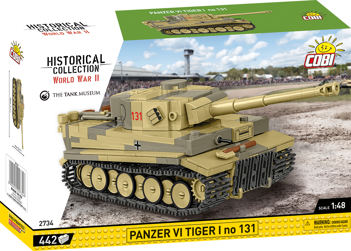 Cobi 2734 - HC WWII - Maßstab 1:48 - Panzer VI Tiger I no 131