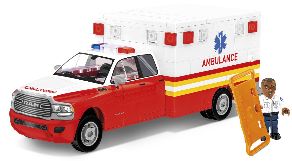 Cobi 24609 -Maßstab 1:35 - RAM 3500 - Ambulance