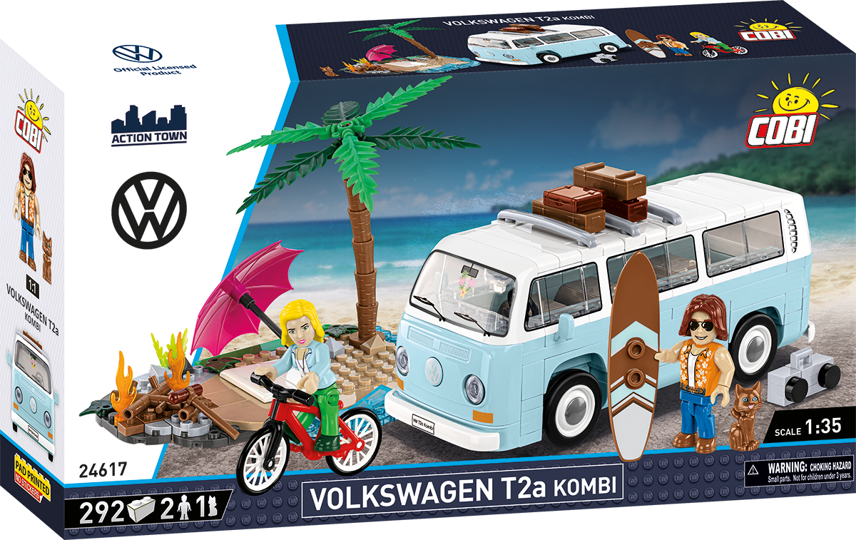 Cobi 24617 - Maßstab 1:35 - Volkswagen T2a Kombi