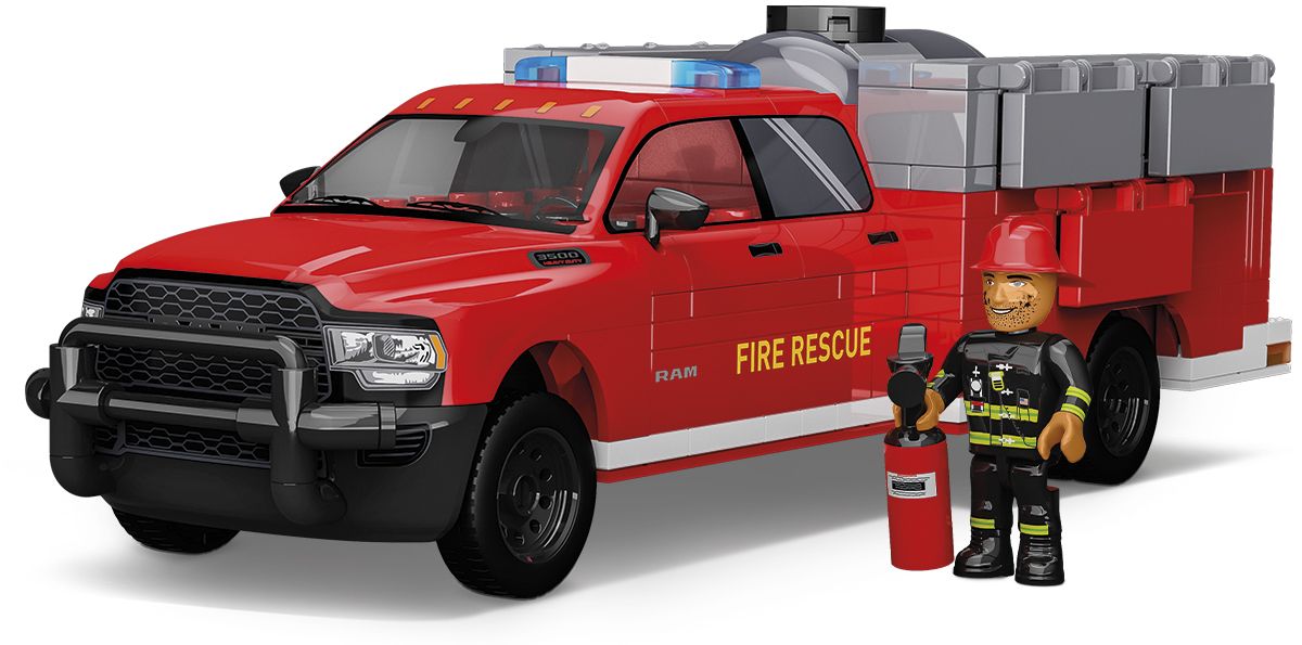 Cobi 24612 - Maßstab 1:35 - RAM 3500 - Fire Truck