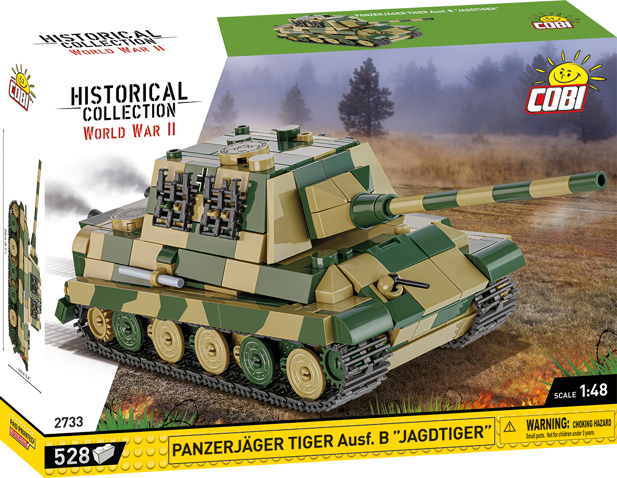 Cobi 2733 - HC WWII - Maßstab 1:48 - Panzerjäger Tiger Ausf.B Jagdtiger