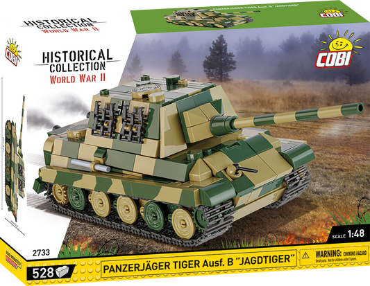 Cobi 2733 - HC WWII - Maßstab 1:48 - Panzerjäger Tiger Ausf.B Jagdtiger