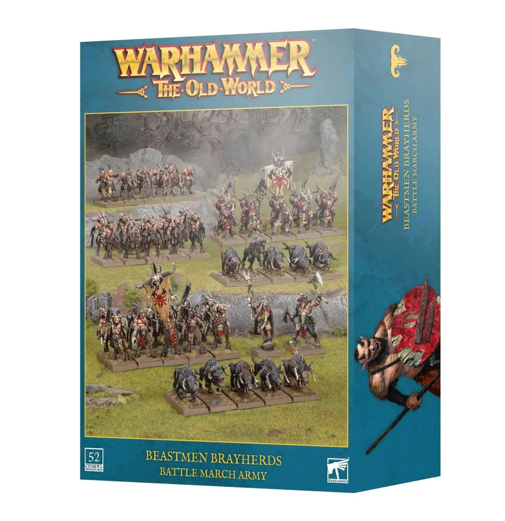 Warhammer The Old World - Beastmen Brayherds - Battle March Army Beastmen Brayherds - 08-112