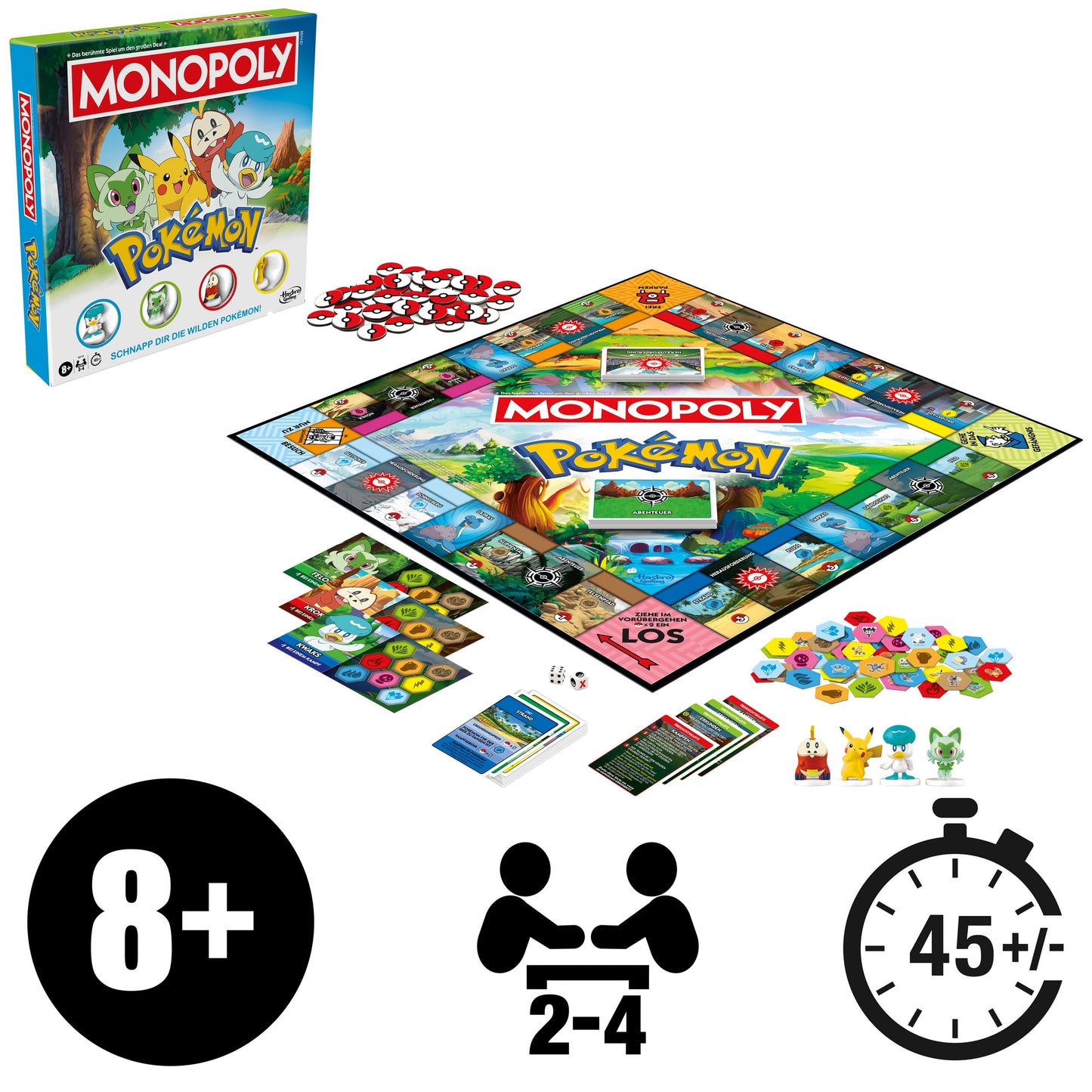Pokémon Brettspiel Monopoly *Deutsche Version*