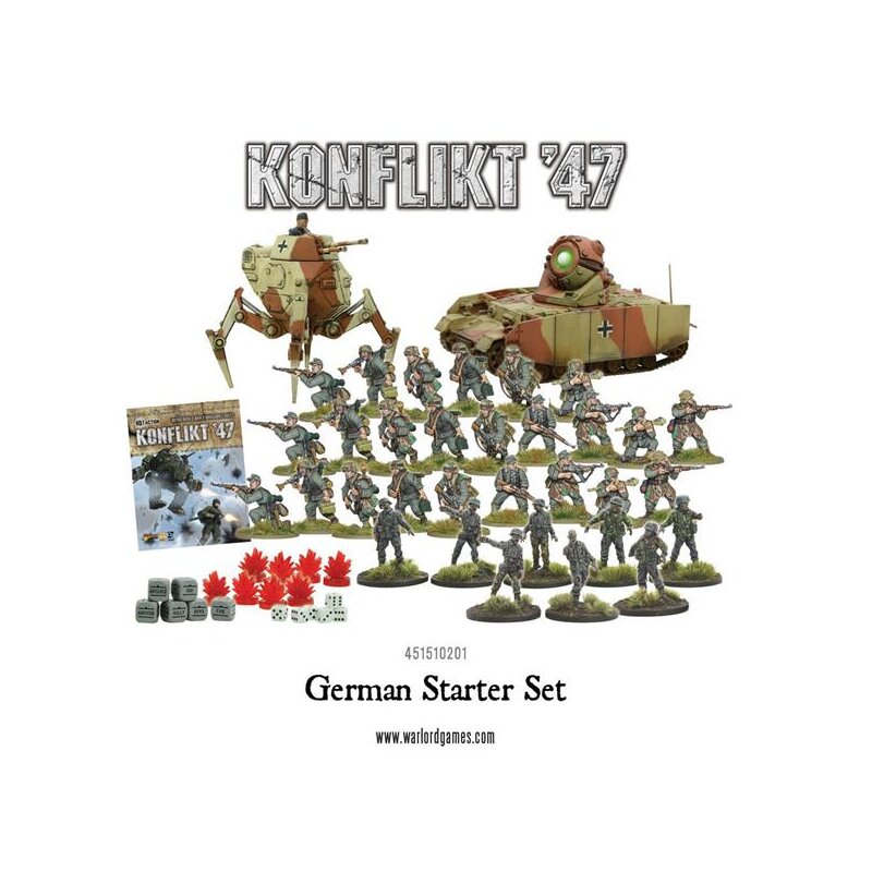 Warlord Games - Konflikt 47 - German Starter Set - 451510201